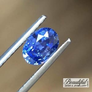 1.19ct Stylish Natural Ceylon Blue Sapphire