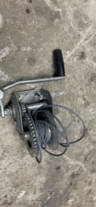 Manual winch as new