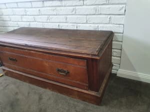 Rustic timber drawer chest