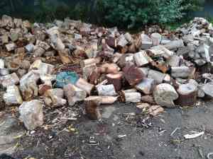 Firewood for free pick up
