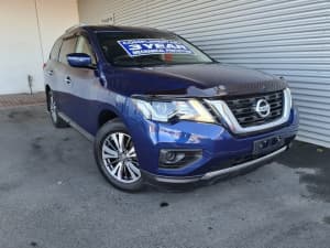 2017 Nissan Pathfinder R52 MY17 Series 2 ST Blue Constant Variable SUV