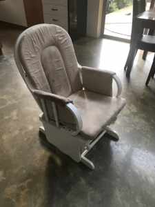 ladybird gliding nursing chair