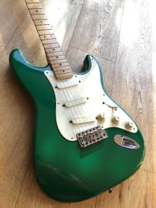 1989 Fender USA Eric Clapton Signature Stratocaster - 7up Green - Rare