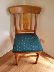 Well kept solid dining chairs