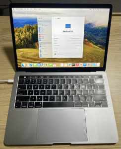 MacBook Pro 13” 2019 TouchBar MacOS Sonoma