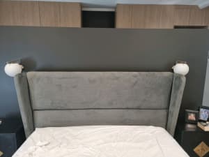 King Bed frame with slats