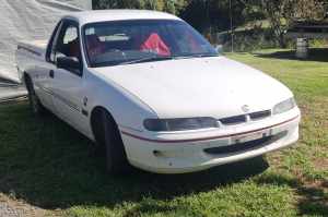 1997 HOLDEN COMMODORE 5 SP MANUAL UTILITY, 2 seats VSII
