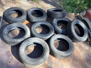 14” Inch Tyres No Matching Pairs all 50% or better $10 each