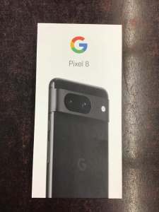 Google Pixel 8 5G 128GB Obsidian, Brand New Sealed In Box