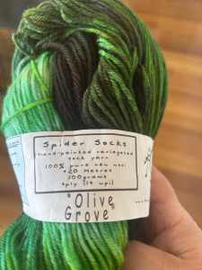 4ply Sock Yarn - 100 g (420m) Spiders socks yarn