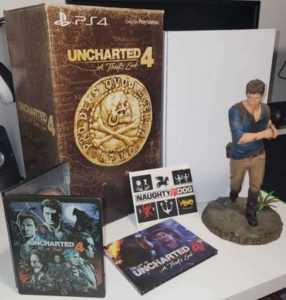 UNCHARTED 4 & DYING LIGHT 2 COLLECTORS EDITION 