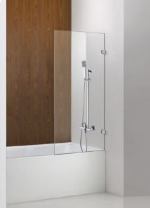 Frameless Shower Screen Bathtub Panel 10mm TG Clear 1500H DIY Sydney