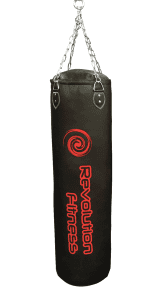 REVOLUTION 6FT PUNCHING BAG - WITH EXTRA HEAVY DUTY CHAIN & SWIVEL