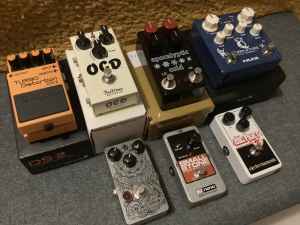 Guitar pedals for sale