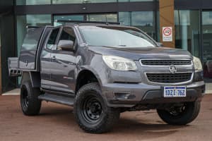 2012 Holden Colorado RG MY13 LX Space Cab Grey 6 Speed Sports Automatic Cab Chassis