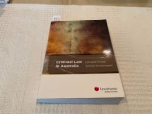 Criminal Law in Australia - Lorraine Finlay - Tyrone Kirchengast