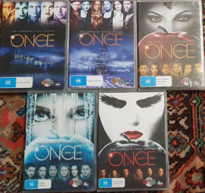 Once Upon A Time Series 1 - 6 DVD 2013 Region 4 Lana Parrilla Season 