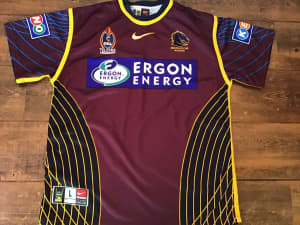 Official NRL Heritage - Brisbane Broncos R.L.F.C. RETRO HOODIE, Tops, Gumtree Australia Redland Area - Birkdale