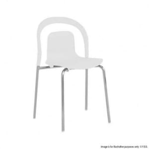 Fed Lkl-010R Stylish Art Deco Chair - White(Item code: 192712)