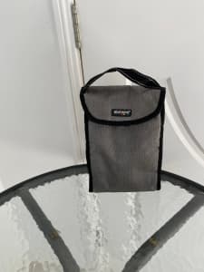 Black White Sistema Cooler Bag Esky Insulated Lunchbox w Handle