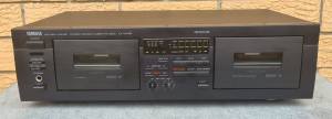Yamaha KX-W282 Auto Reverse Double Stereo Cassette Deck