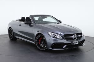 2016 Mercedes-Benz C-Class A205 C63 AMG SPEEDSHIFT MCT S Grey 7 Speed Sports Automatic Cabriolet