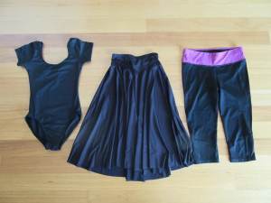 Leotard, Dance Skirt etc Size S-M