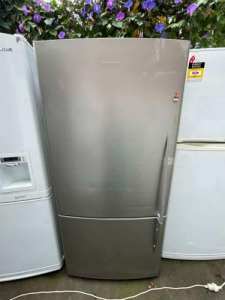 ! Active smart stainless left hand size 522 liter fisher paykel fridge
