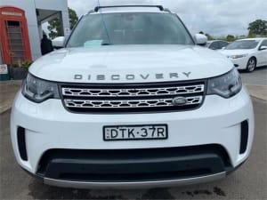 2018 Land Rover Discovery Series 5 L462 MY18 HSE White 8 Speed Sports Automatic Wagon