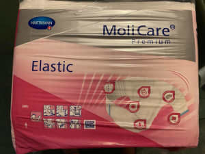 MOLICARE INCONTINENCE Wrap /Pad/ Pant/Aid /LARGE 30 in packet