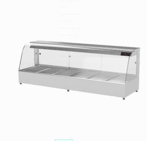 WOODSON W.HFC26 6 Module Curved Hot Food Display - Rent or Buy