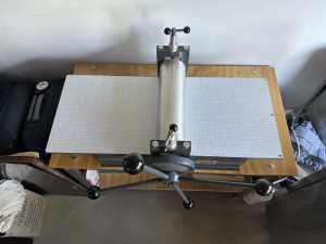 Etching press - Conrad machine E-15 geared 15”x30”