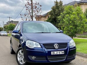 2009 Volkswagen Polo Pacific 6 Speed Automatic Hatchback Low Kms Log Books 4months Rego