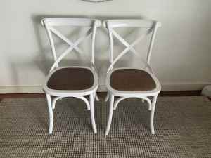 Two DESMA Dining Chairs New.