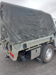 Ute canopy, steel frame, great for camping