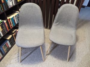 Two Samba dining chairs