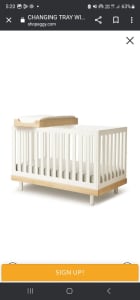 Oeuf Classic Crib & Converts into a Toddler Bed ~ Absolutely Stunning