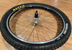 26” Rear Mountain Bike wheel MINUS cassette suit V- Brake Style Bike
