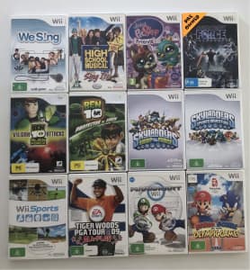 Wii various games - various prices (as marked below)