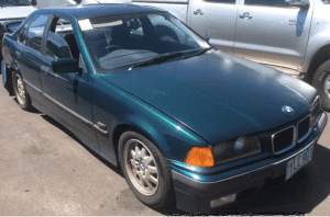 BMW E36 8/1996 318i Green Ltd Ed. Sedan (PARTS ONLY)