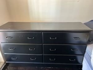 Black ikea chest drawers