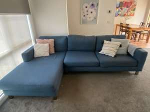 FREE Blue Sofa with chaise