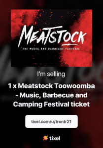Meatstock 3 day camping and 3 day Tickets