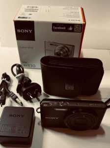 Sony Cyber-Shot DSC-W830 20.1MP 8x Zoom Digital Compact Camera.