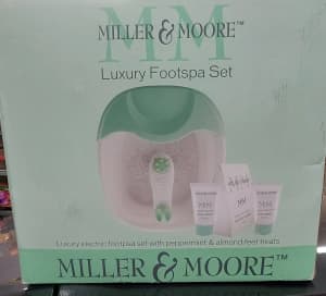Miller & Moore Luxury Footspa Set