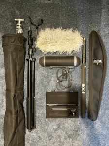 Sennheiser MKH 416 mic blimp boompole kit
