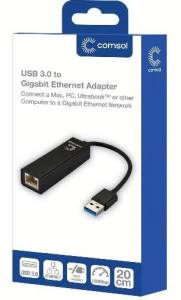 NEW Comsol USB 3.0 to Gigabit Ethernet Adapter