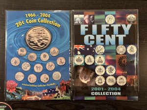 Massive collection of 26 UNC Coins including full set of 2001 State