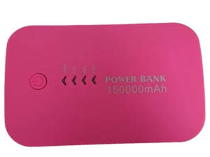 Power Bank 150000Mah Pink Power Bank -183204