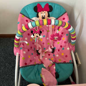 Minnie Mouse baby bouncer